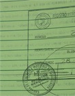 Matricula de inscripción